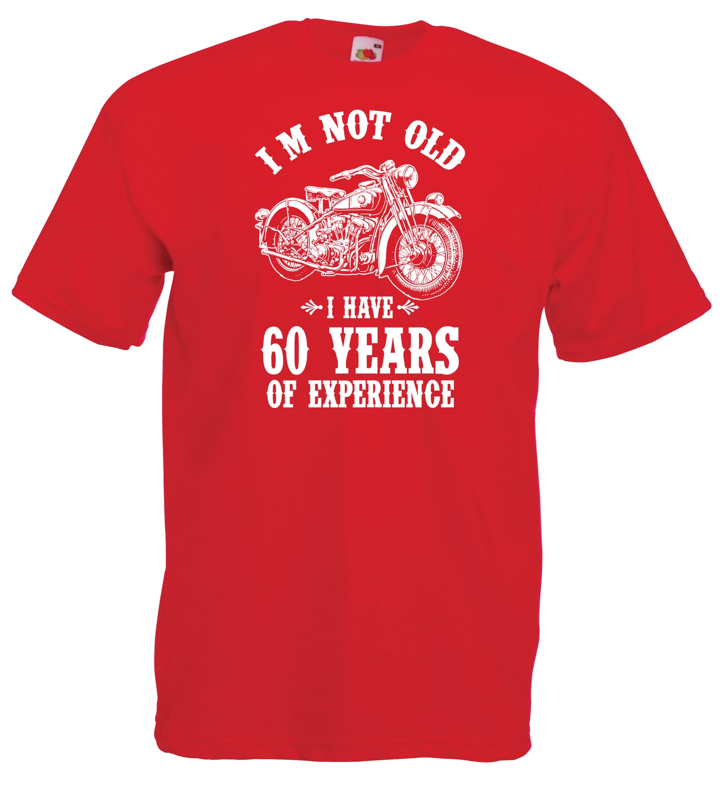 Birthday Motorcyle Tshirt motorbike Red