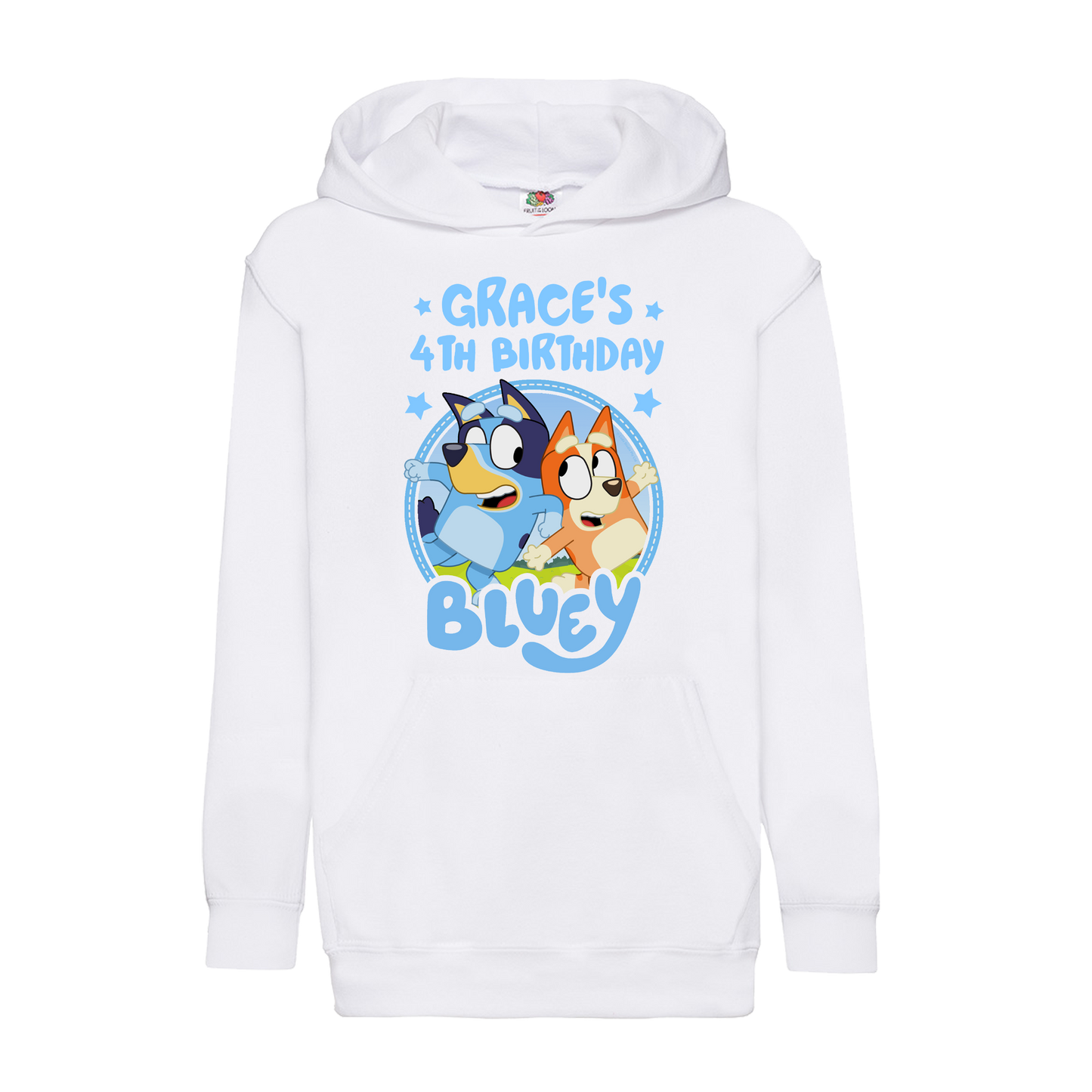 Bluey Birthday Hoodie