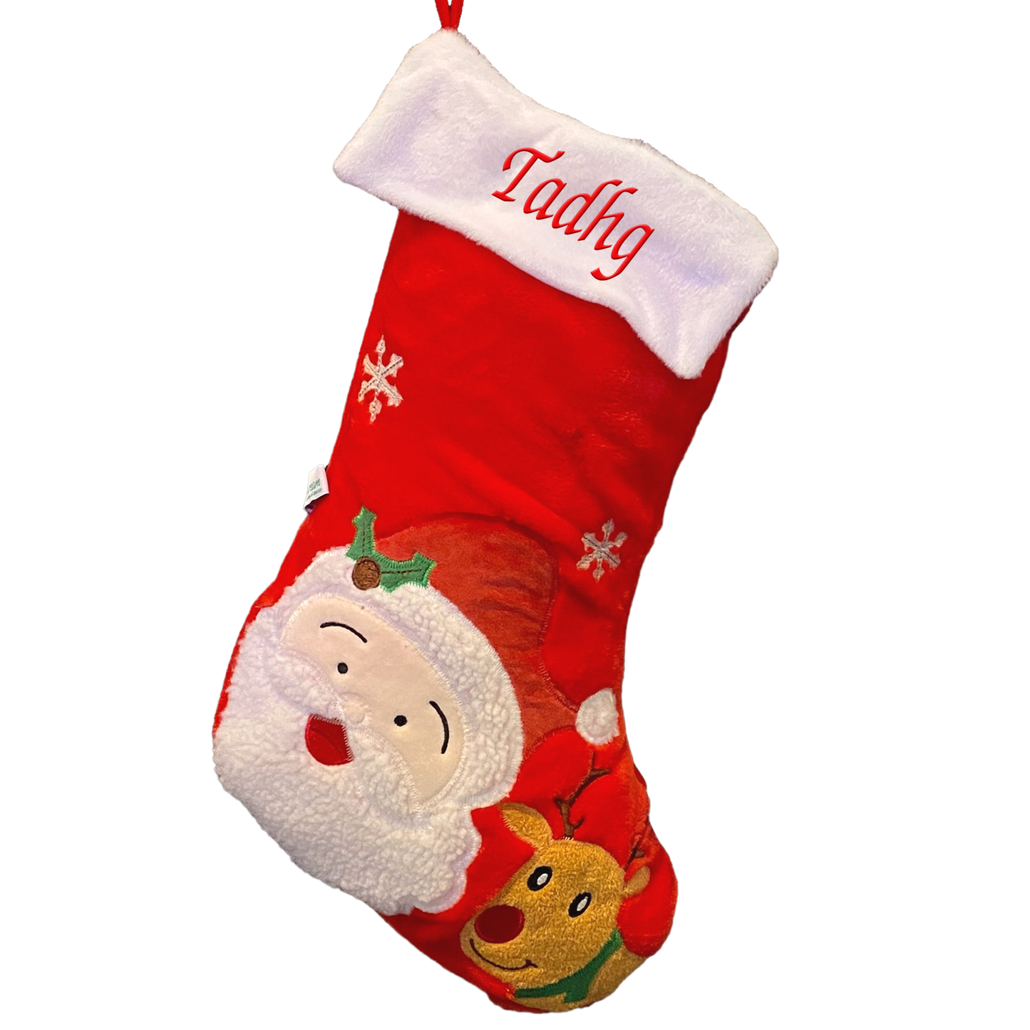 Custom Letter To Santa Stocking