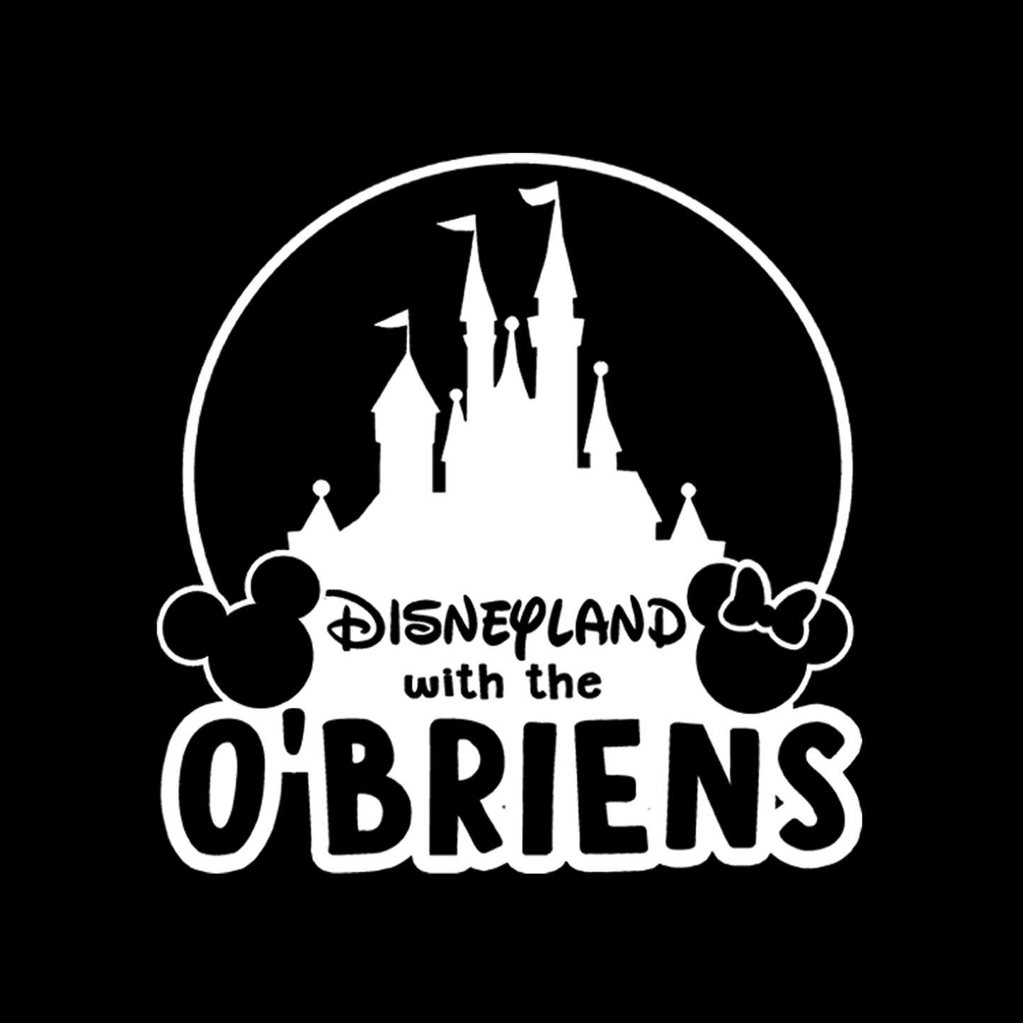 Disneyland With The Family - Black