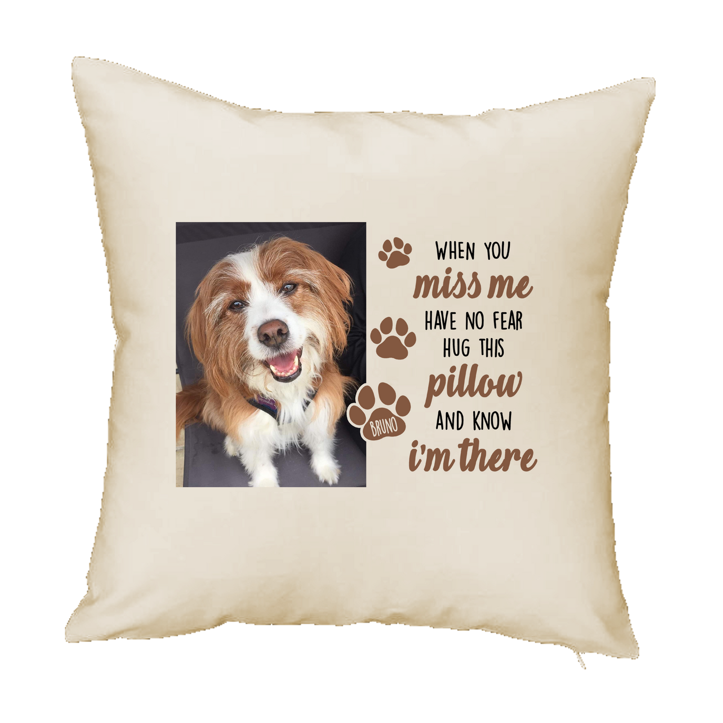 Dog Memorial Cushion