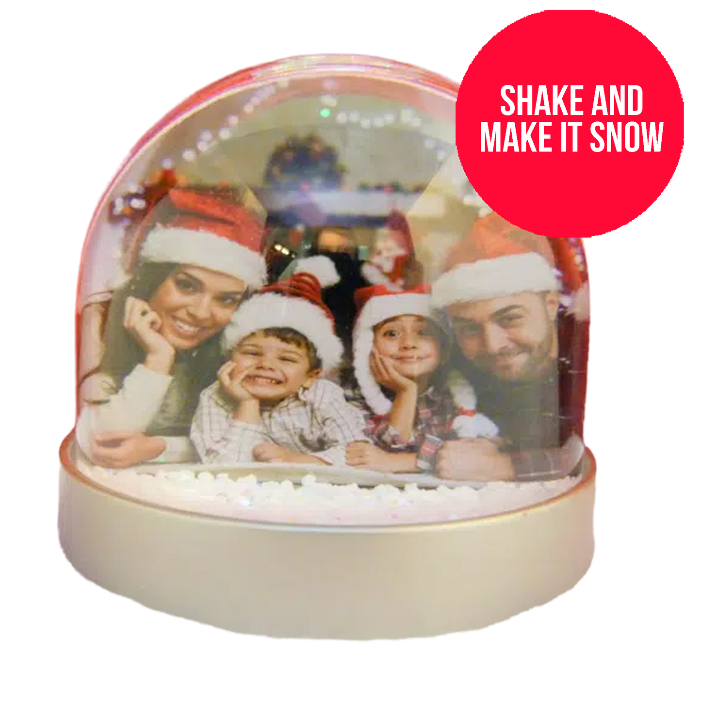 photo snow dome dublin ireland christmas