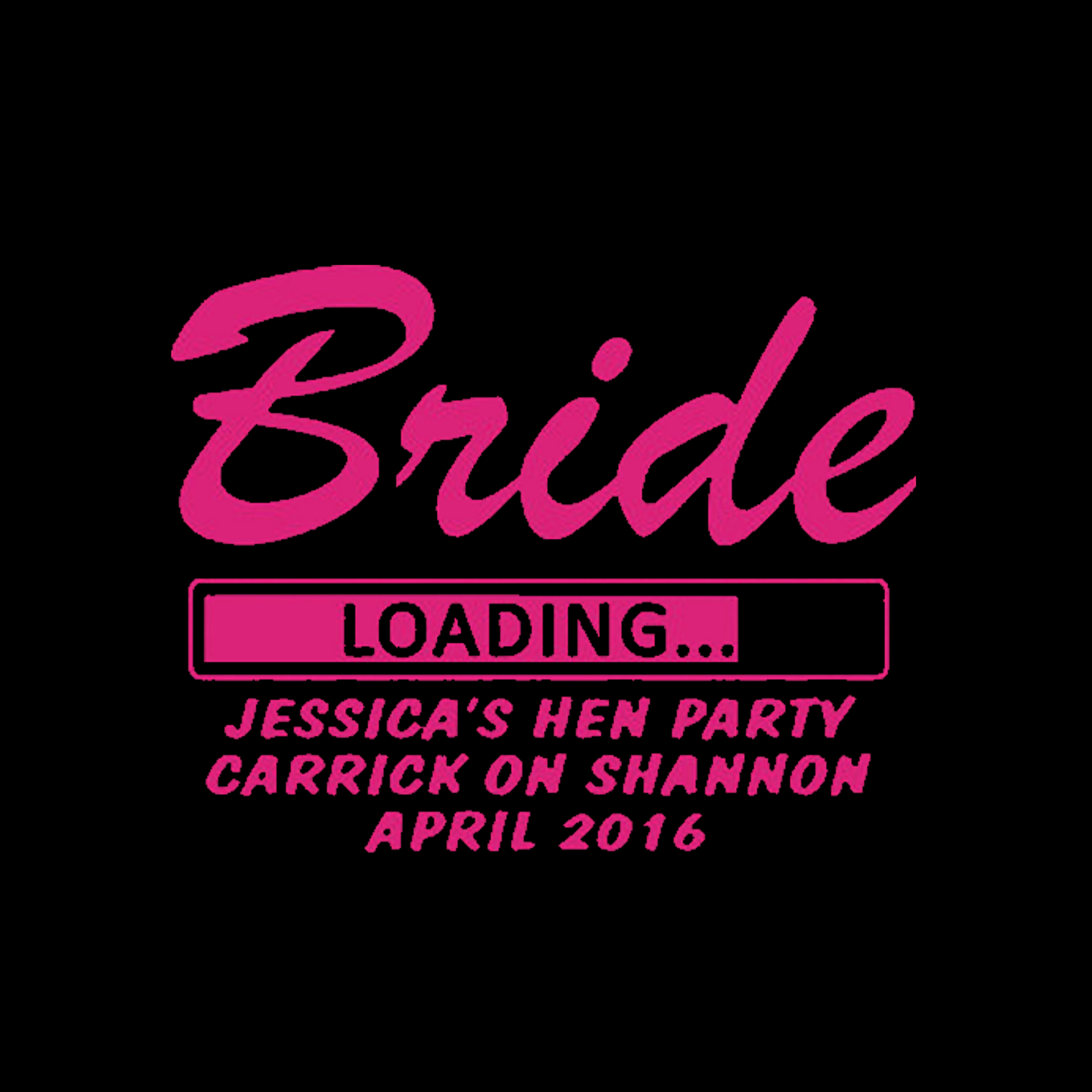 Bride Loading