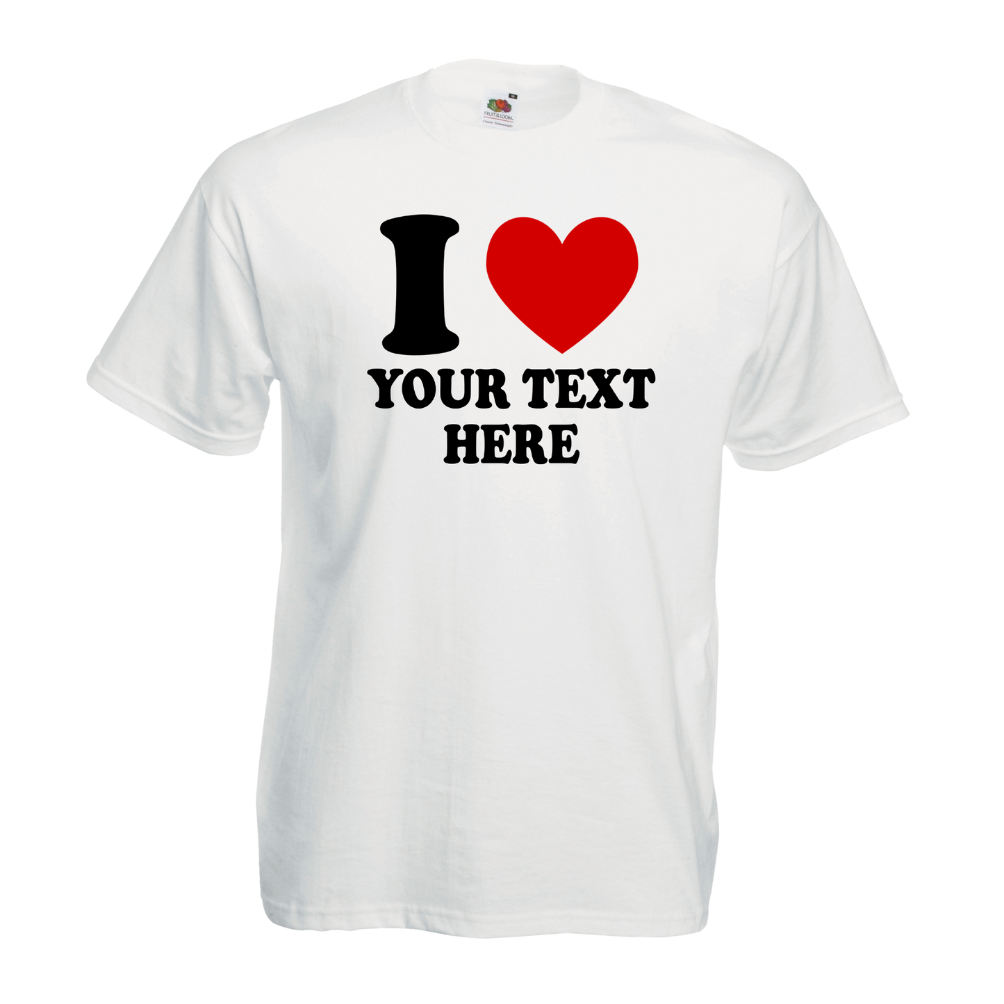 Custom I Love t-shirt