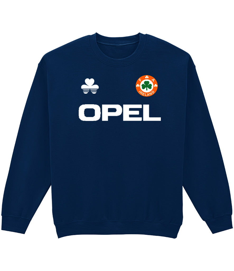 ireland navy fai sweatshirt