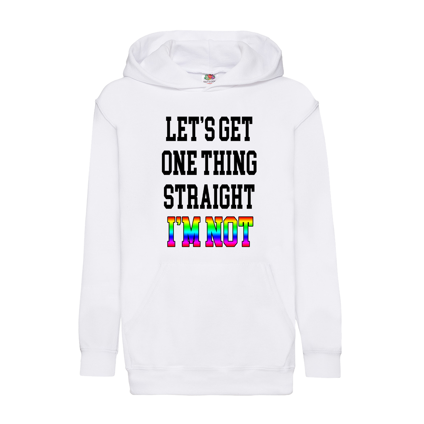 Let's Get One Thing Straight