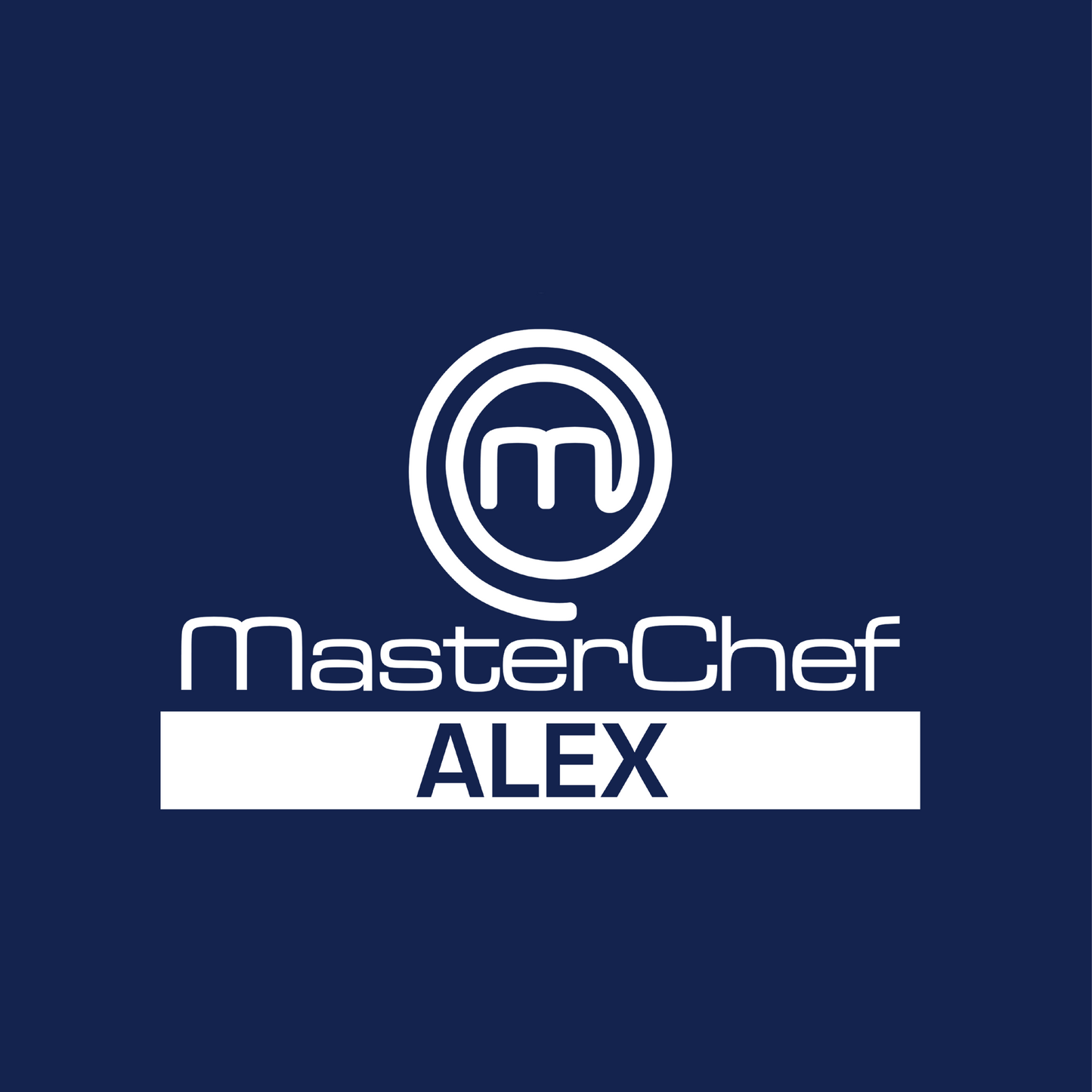 Navy Master Chef Apron