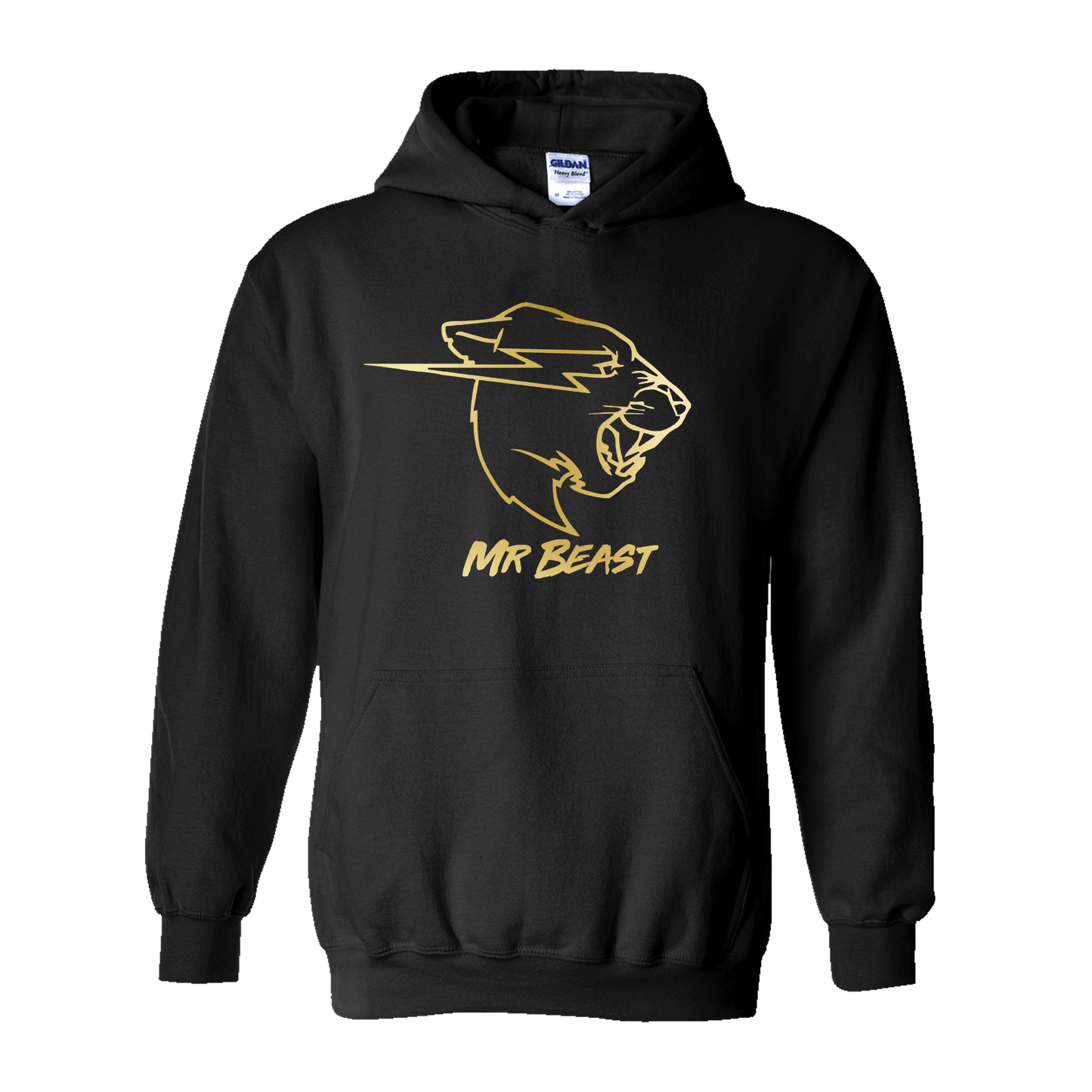 Mr. Beast Logo Gold