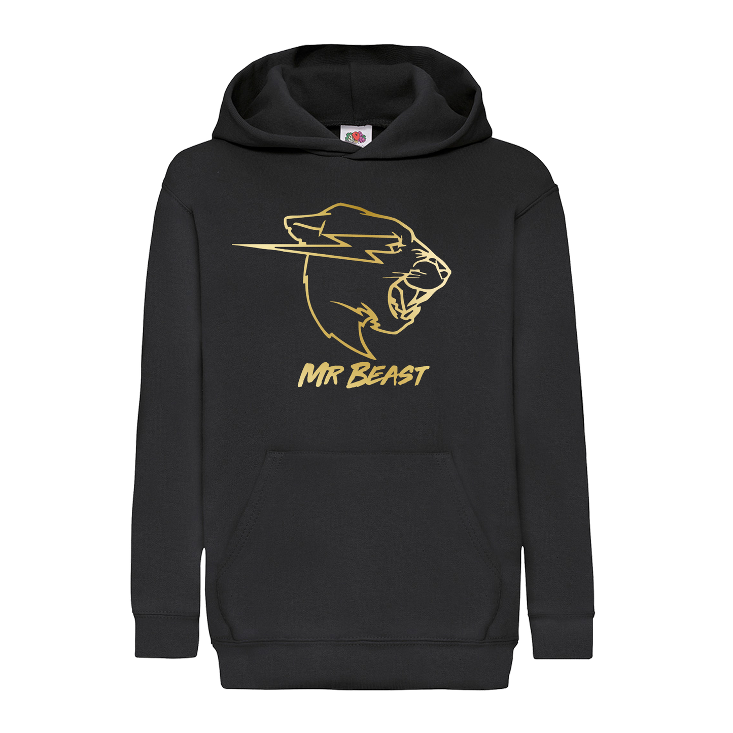 Mr. Beast Logo Gold