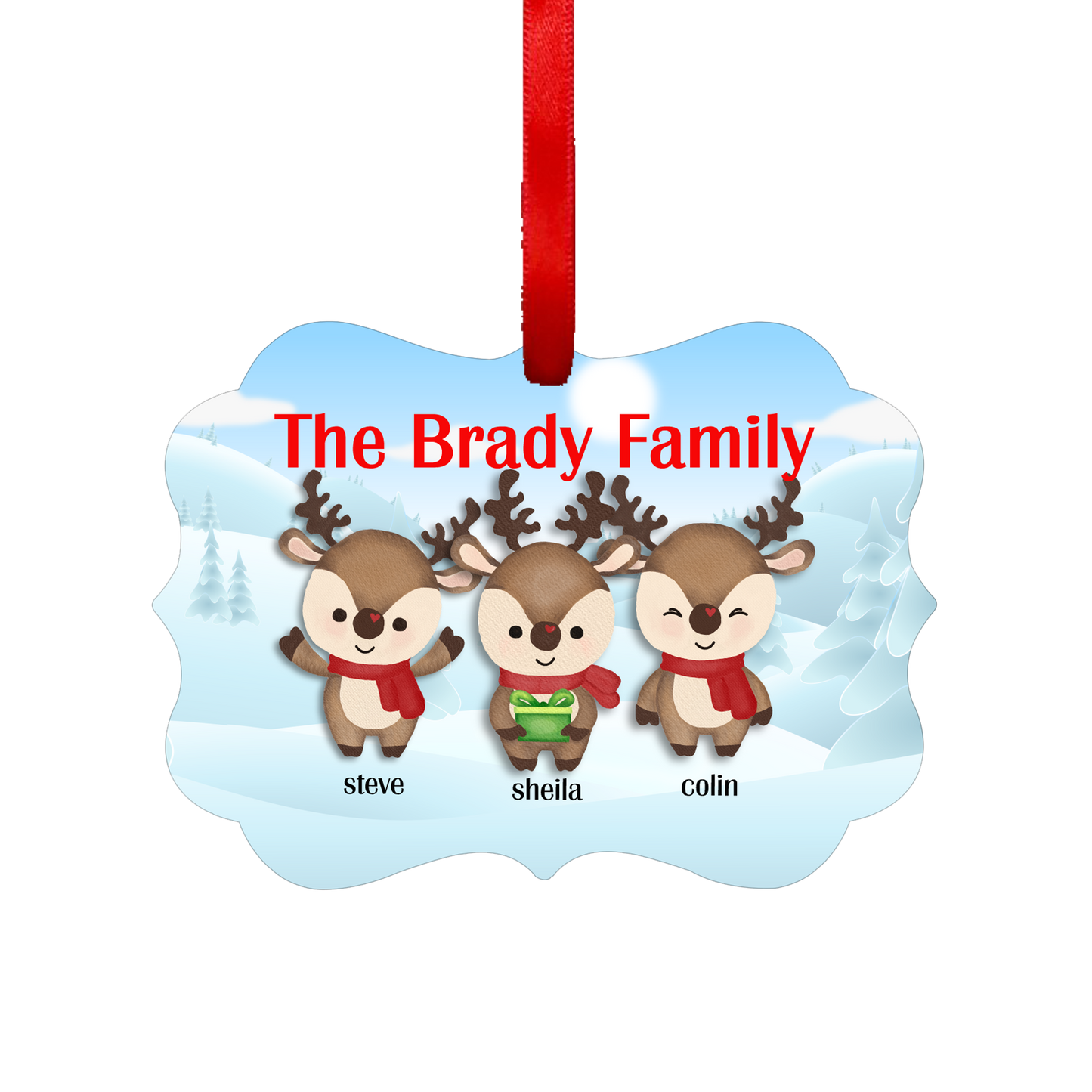 Custom Christmas Ornament