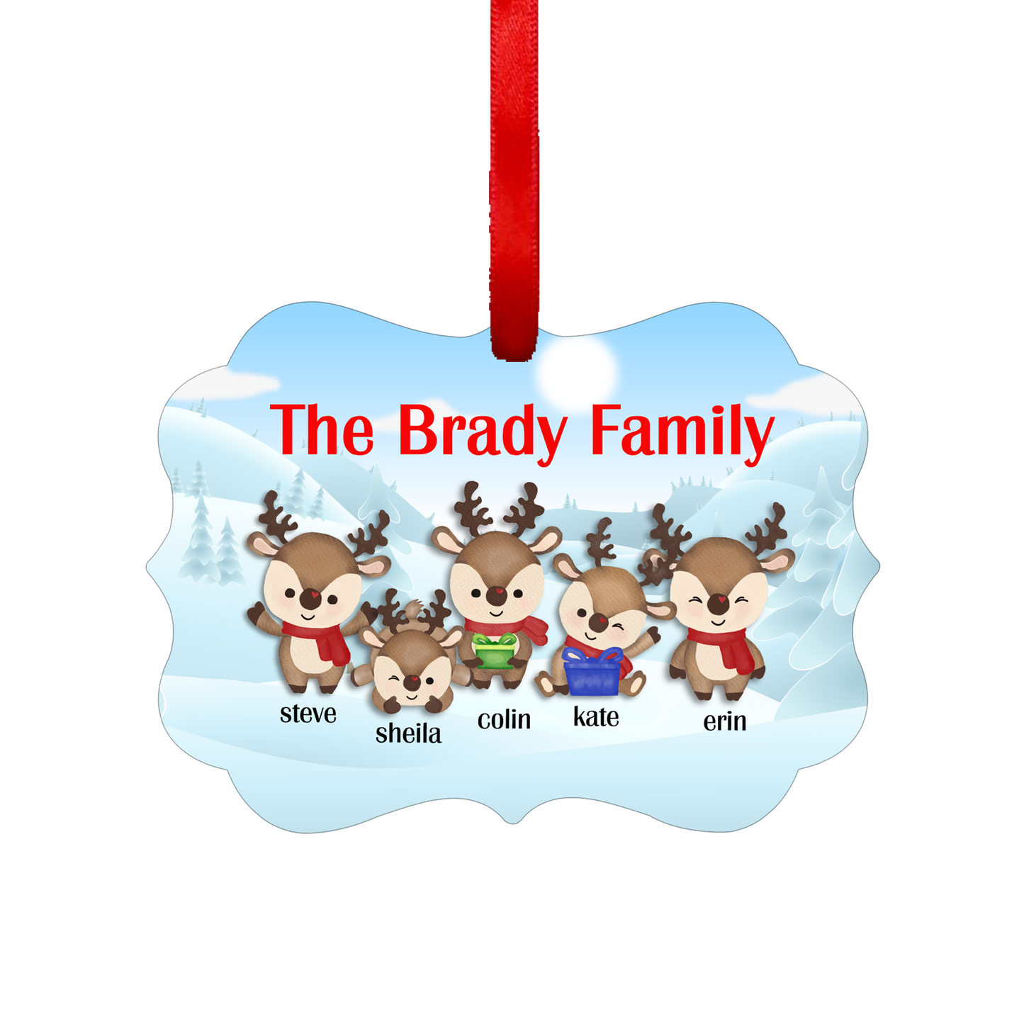 Custom Christmas Ornament
