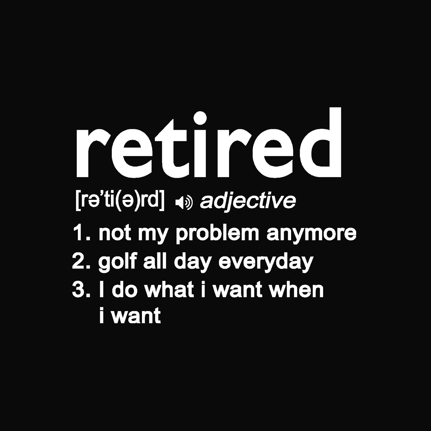 Retired Dictionary