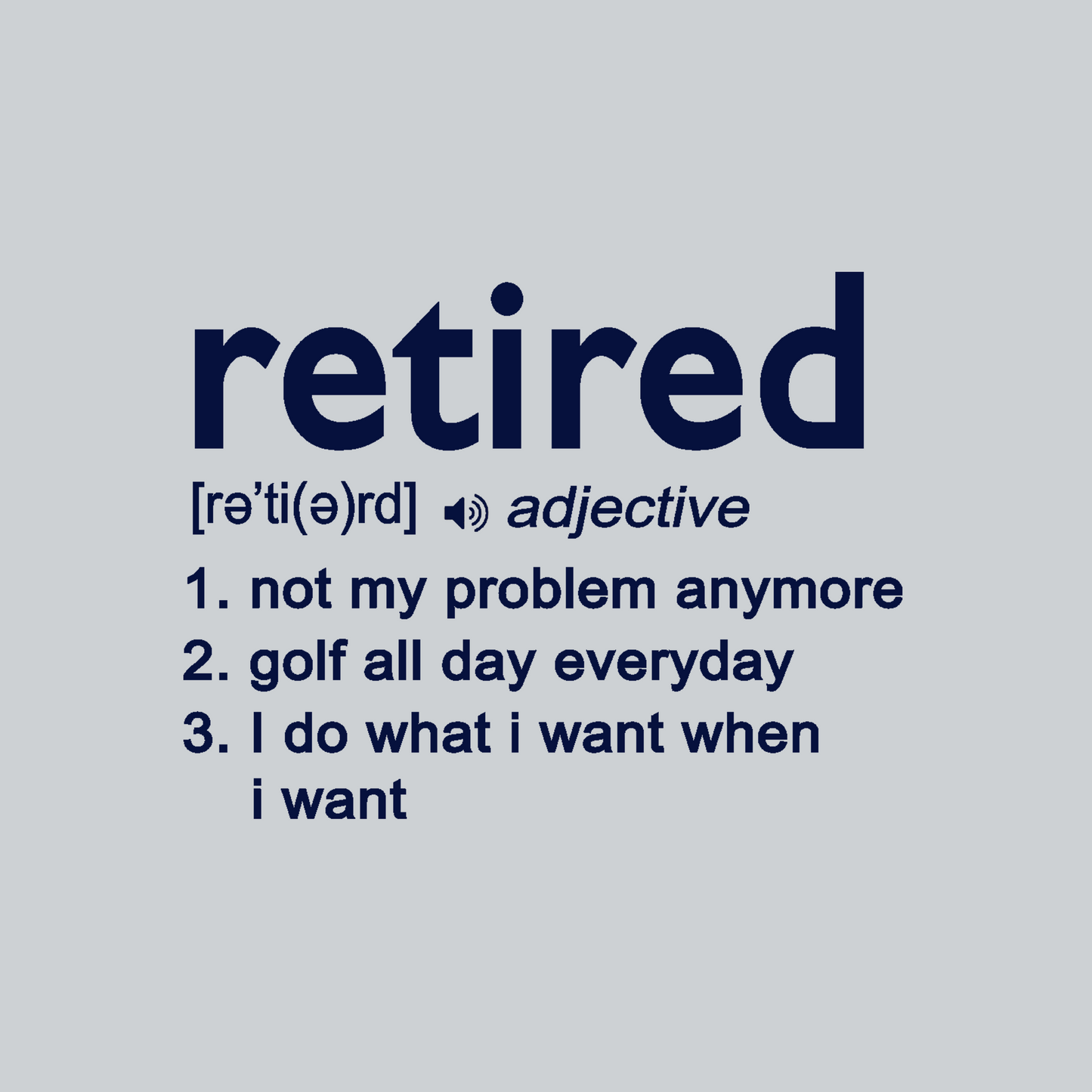 Retired Dictionary