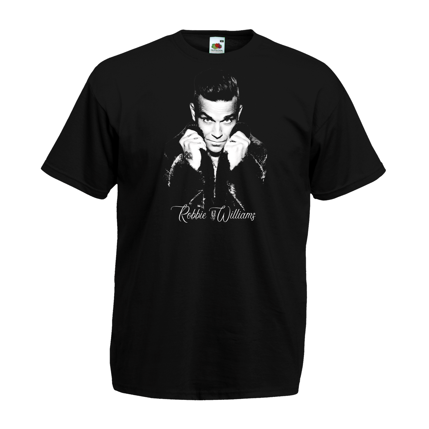 Robbie Williams merch tshirt dublin