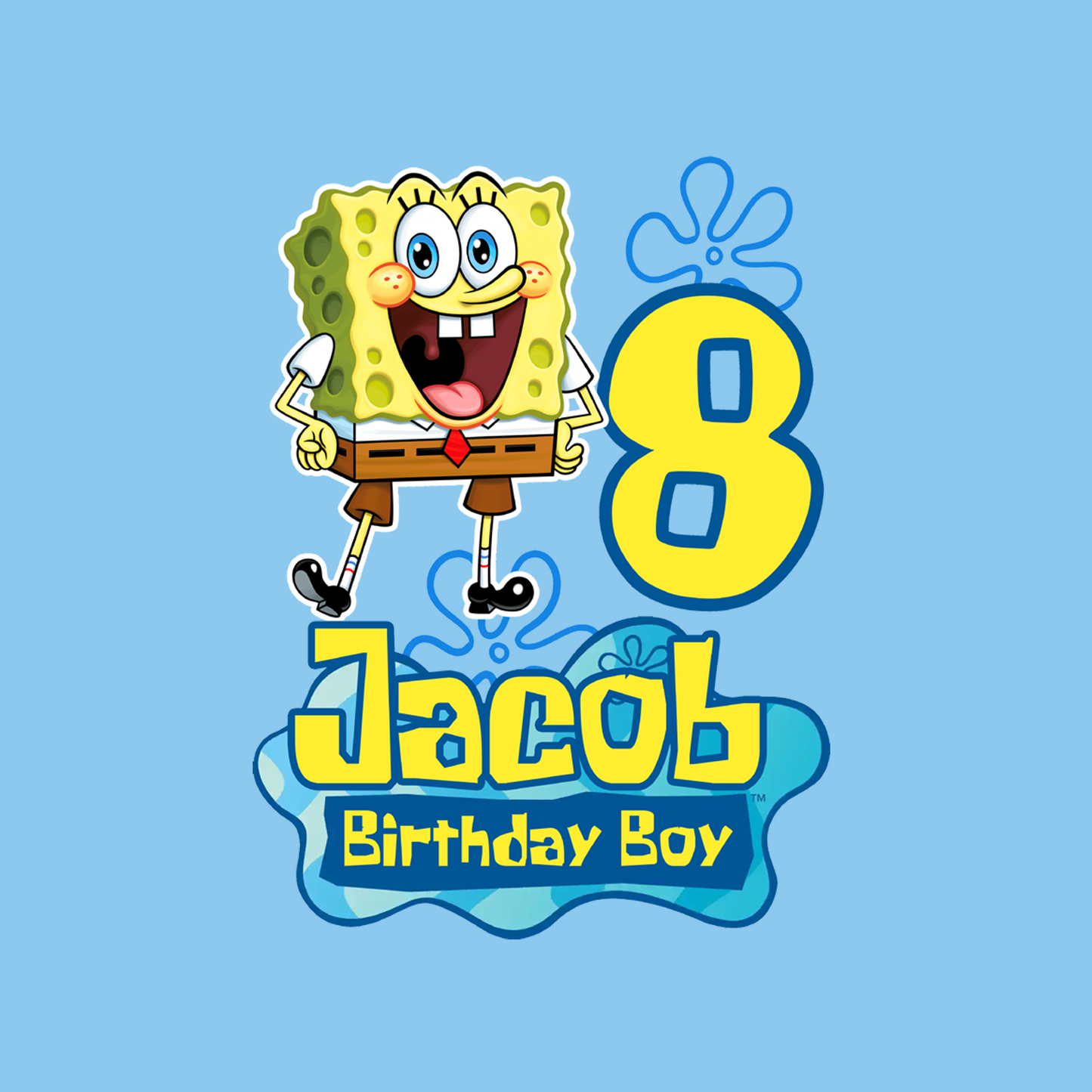 Sponge Bob - Birthday Boy