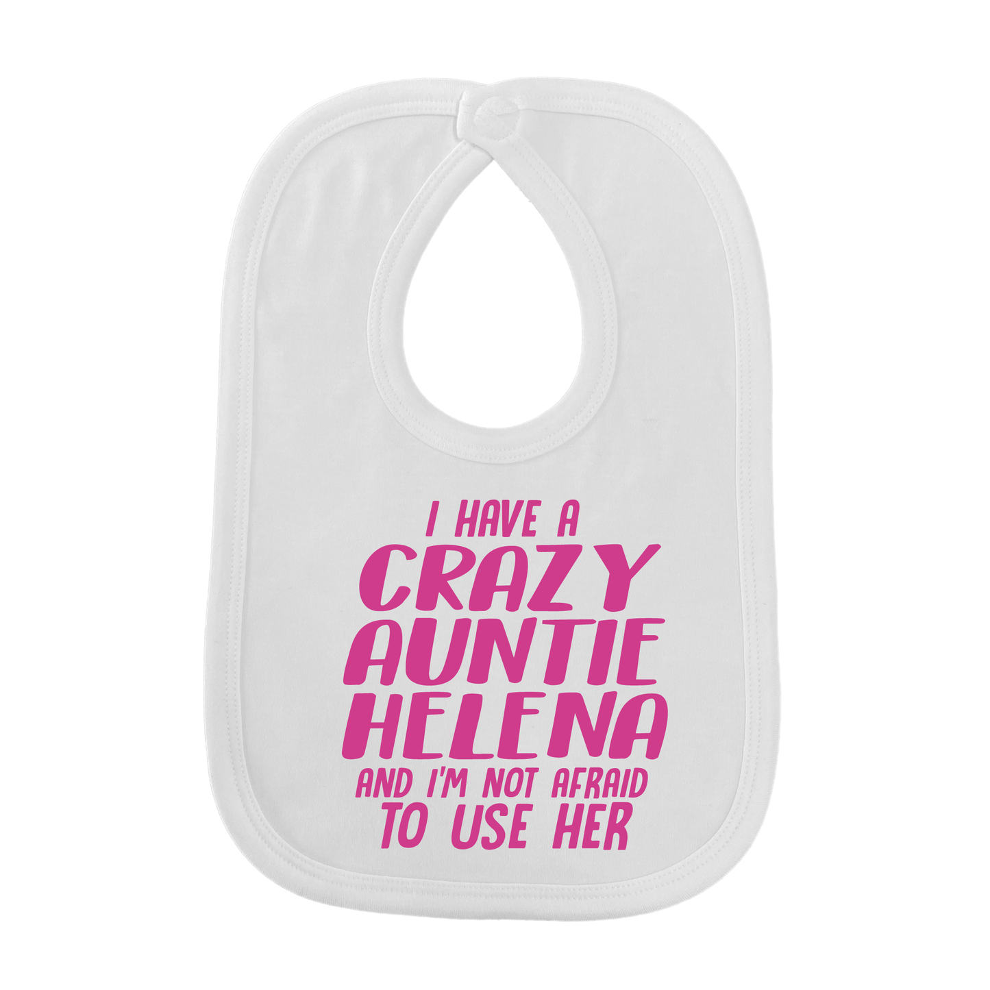Crazy Auntie Bib