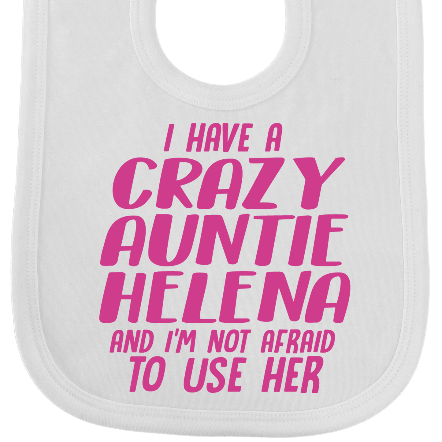 Crazy Auntie Bib