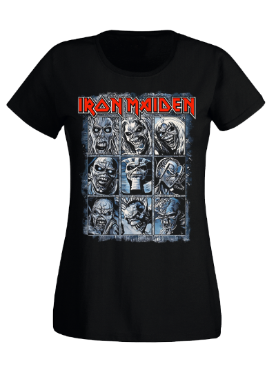 Iron Maiden 9 Eddies Tshirt