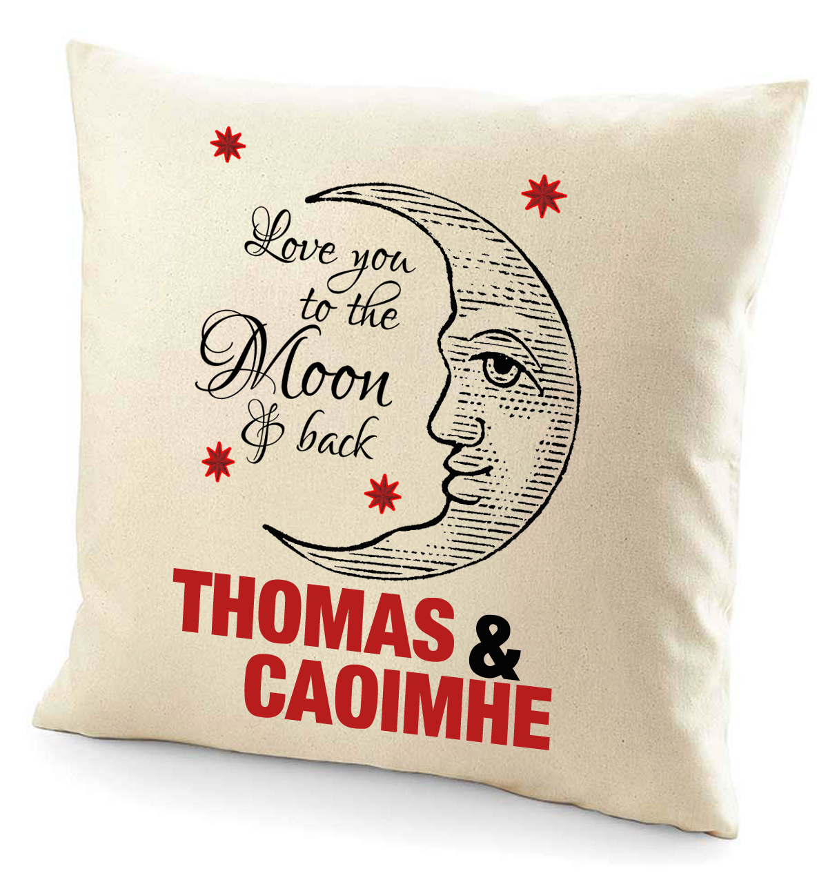 Love You To The Moon & Back Cushion