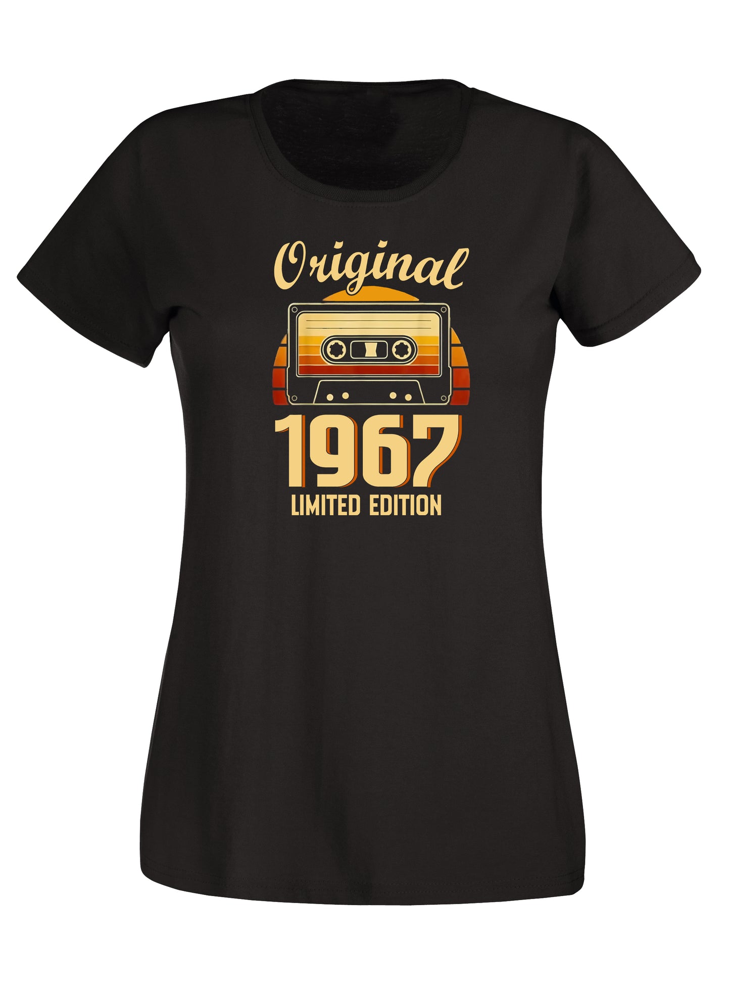Original Vintage Cassete Tape Birthday Tshirt