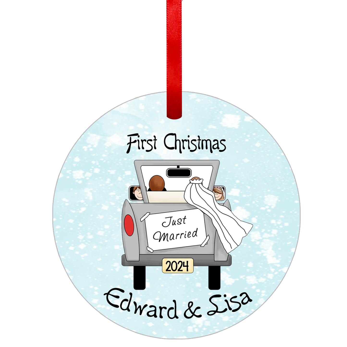 wedding christmas ornament dublin ireland