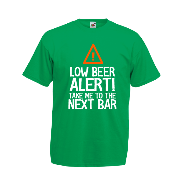 Low Beer Alert TShirt