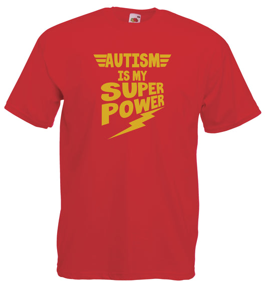 Autism Super power tshirt dublin ireland