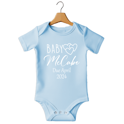 Baby Due Baby Vest