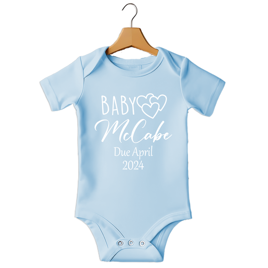 Baby Due Baby Vest