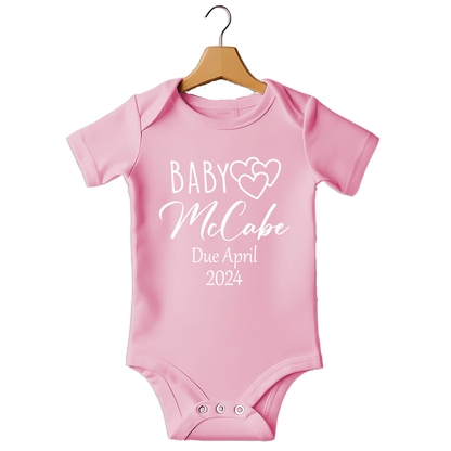 Baby Due Baby Vest