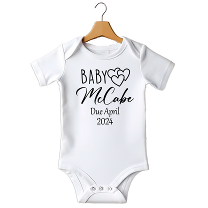 Baby Due Baby Vest