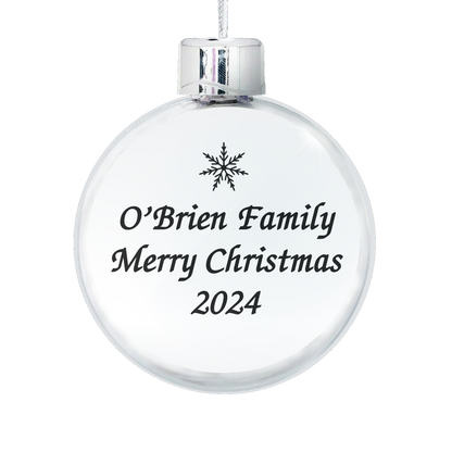 christmas decoration bauble photo