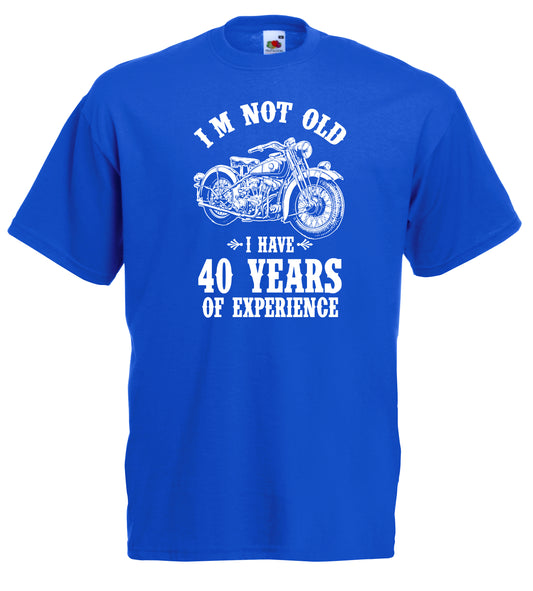 Birthday Motorcyle Tshirt motorbike