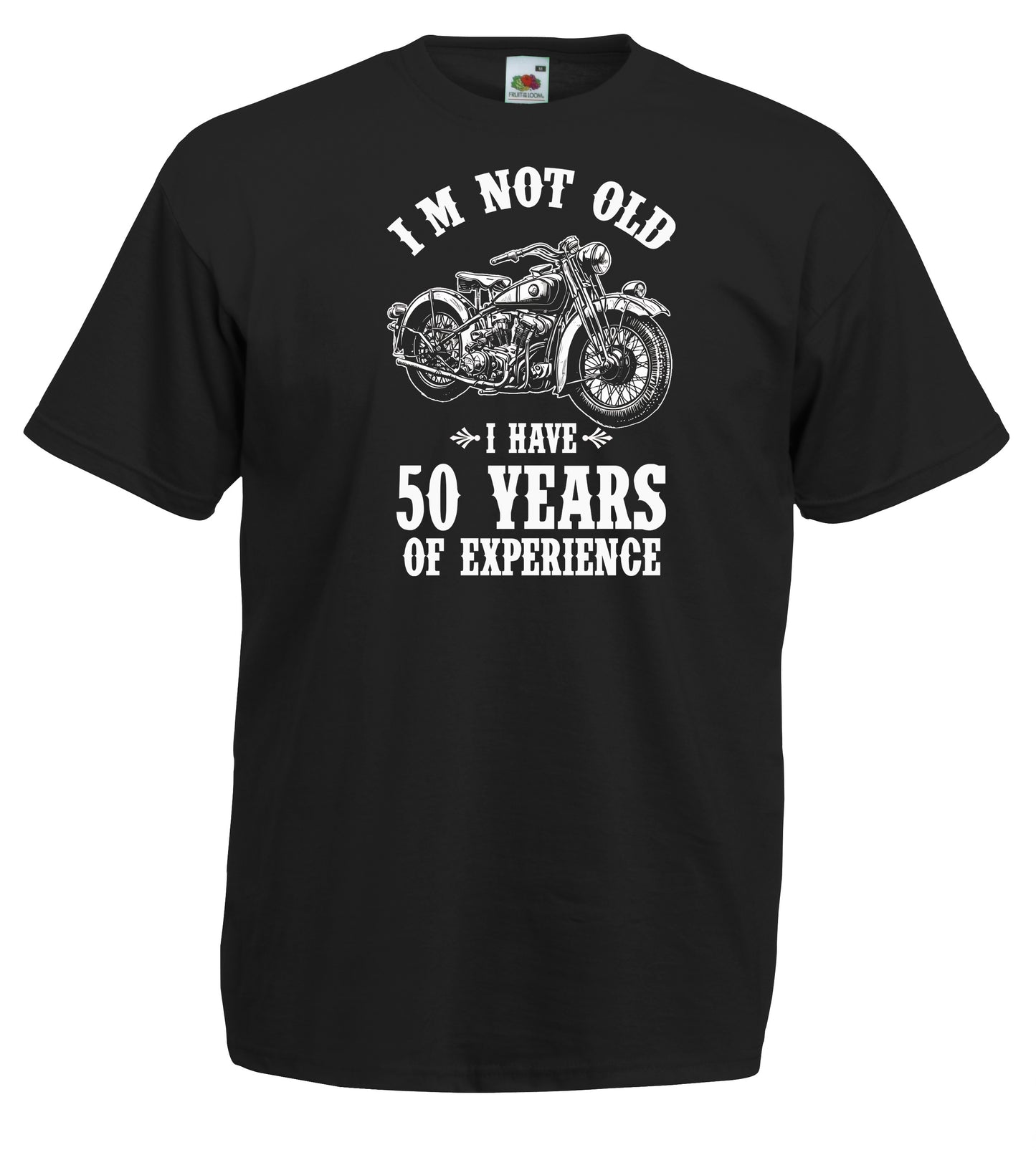 Birthday Motorcyle Tshirt motorbike Black