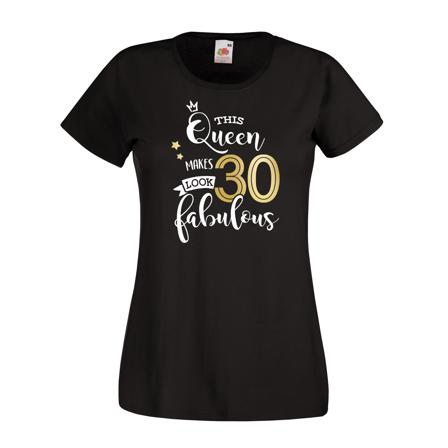 Birthday Tshirt  Queen 30th, 40th, 50th,60th