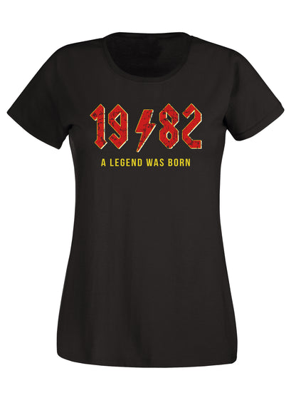 Black ACDC Birthday Tshirt