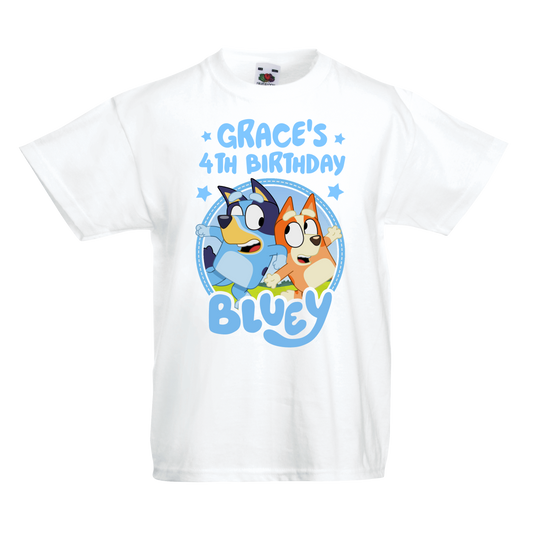 Bluey Birthday T-Shirt