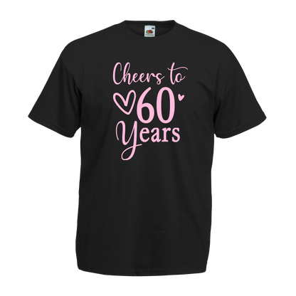 Cheers to Years  Birthday Tshirt dublin