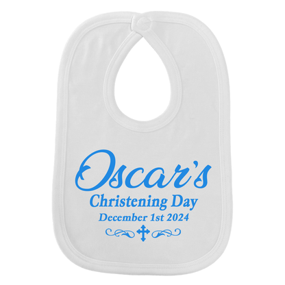 Christening Custom Bib