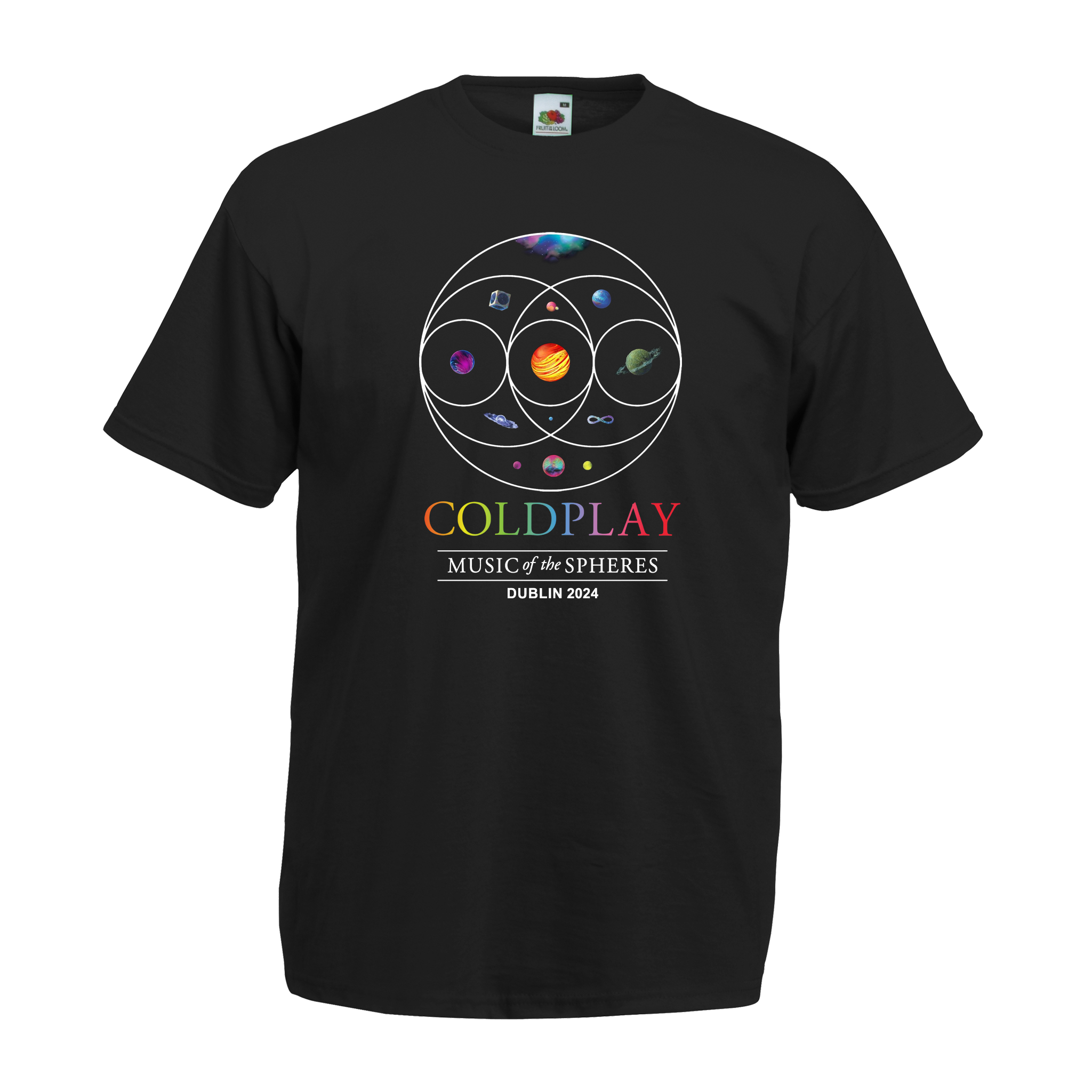 Sound of the Spheres - Coldplay T-Shirt Design – Central T-Shirts