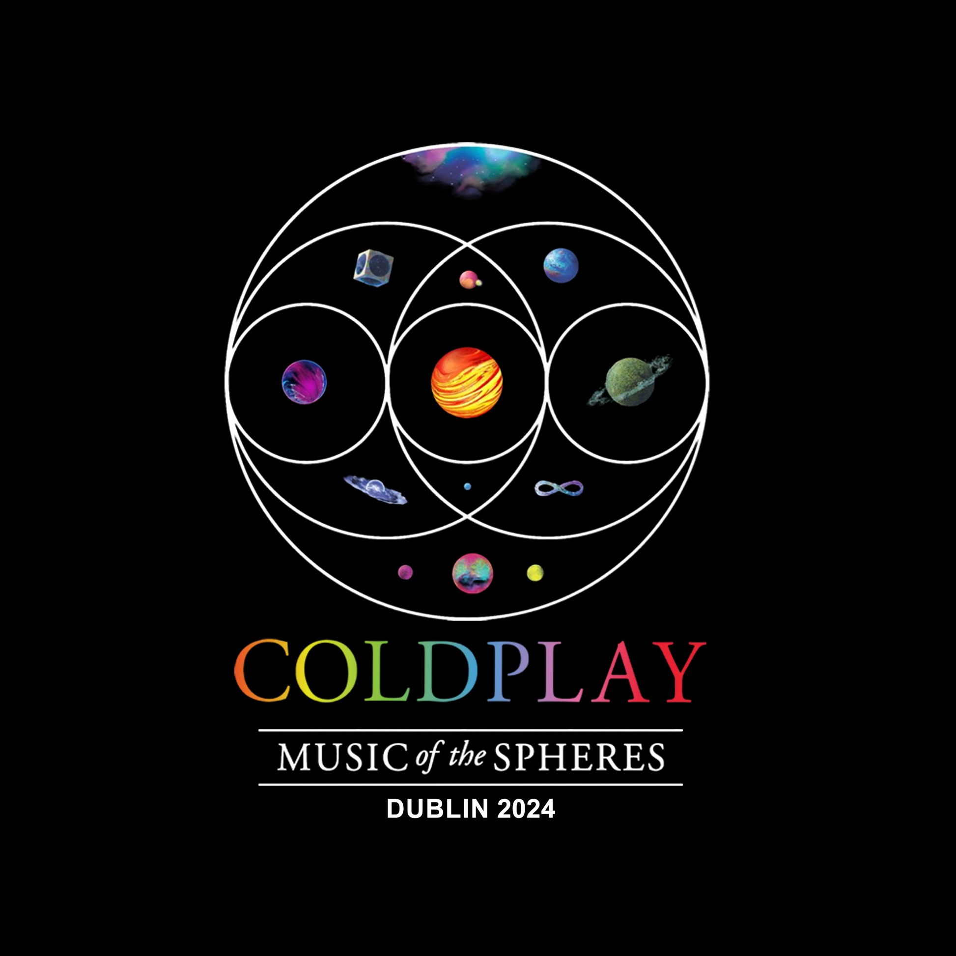 Sound of the Spheres Coldplay T Shirt Design Central T Shirts