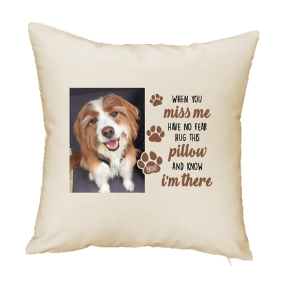 Dog Memorial Cushion