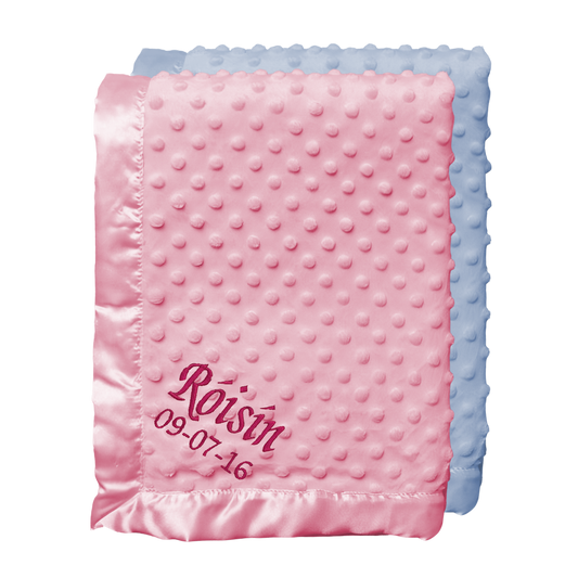 Embroidered Baby  Blanket Gift dublin ireland