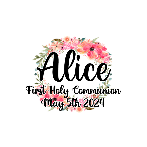 first holy Communion tshirt dublin ireland