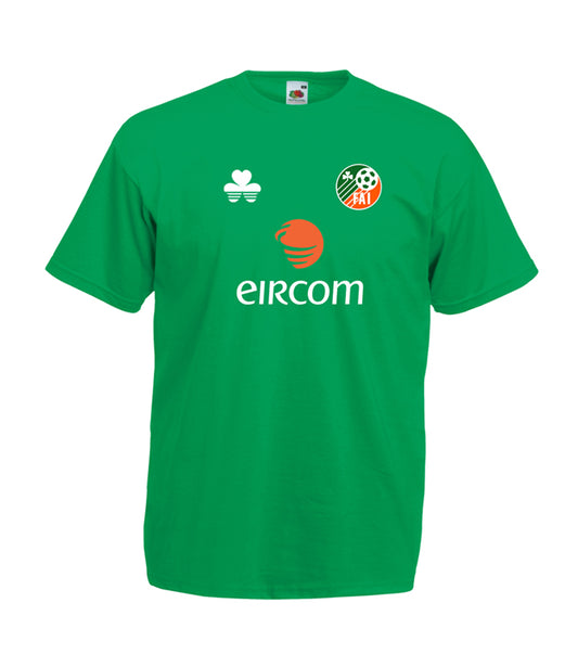 Ireland Green Retro Eircom Tshirt 90's