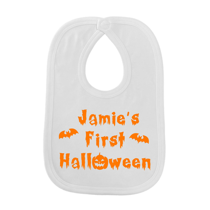 First Halloween Bib