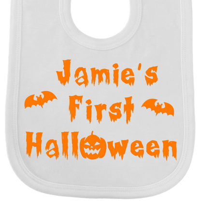 1st Halloween Bib