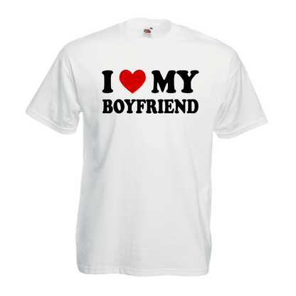 I Love My Boyfriend T-shirt