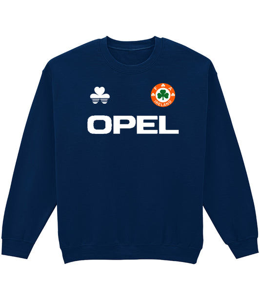 ireland navy fai sweatshirt