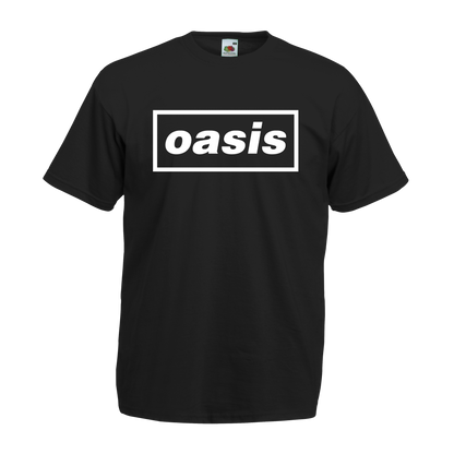Oasis Black T-Shirt